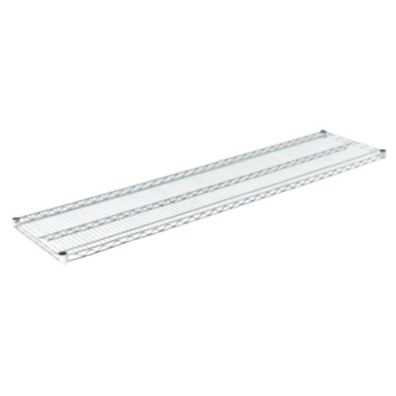 Wire Shelf with Chromate Finish, 18" x 72"